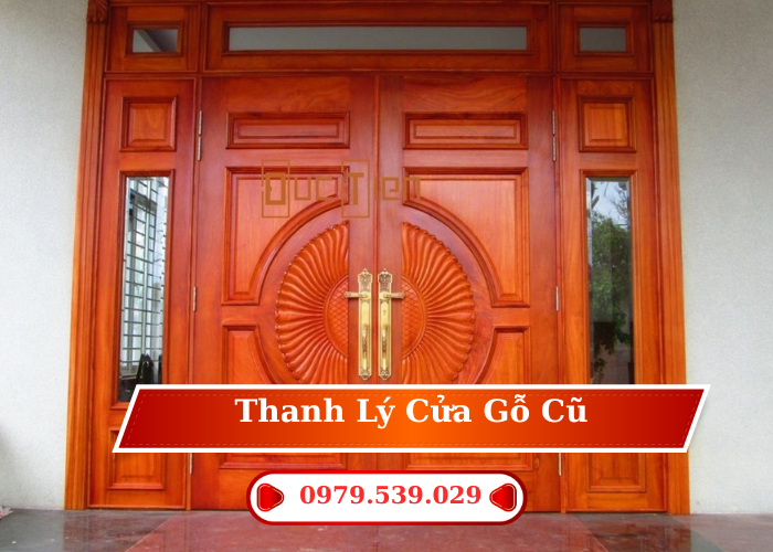 Thanh Lý Cửa Gỗ Cũ