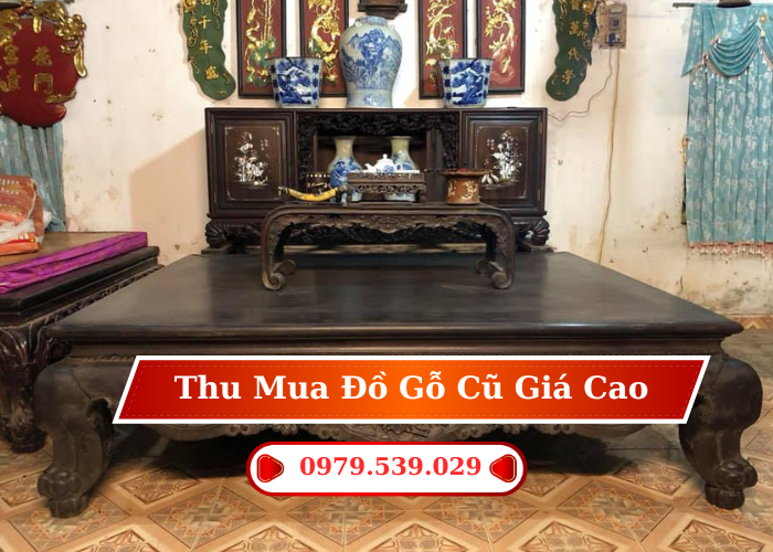 Thu Mua Đồ Gỗ Cũ Quận 8